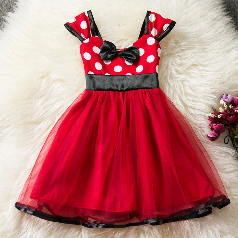 Wholesale Bow Christmas High-end Elegant Baby Clothes